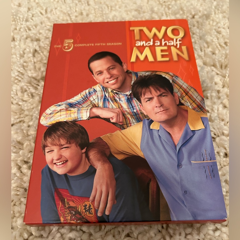 Two and a Half Men DVD the complete fifth season.